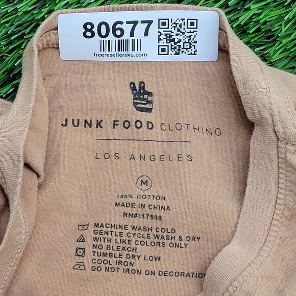 ACDC Crop-Top Shirt Women Medium 19x18 Highway-to-Hell Brown - Picture 8 of 12